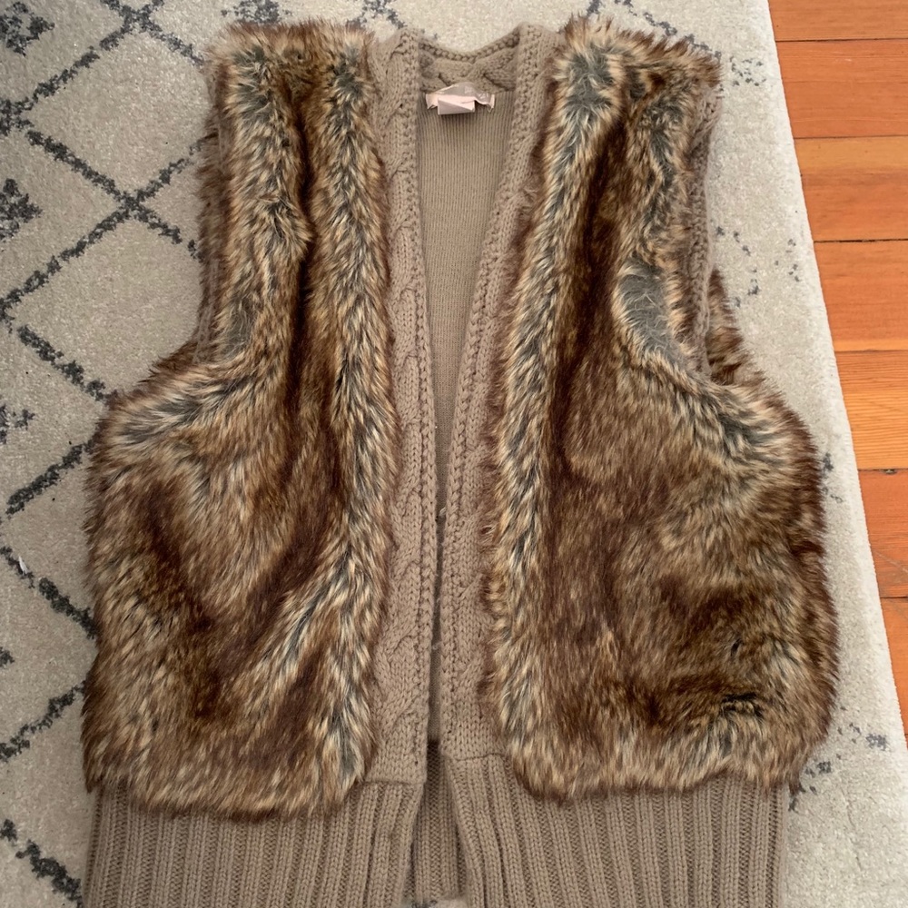 Faux Fur Vest
